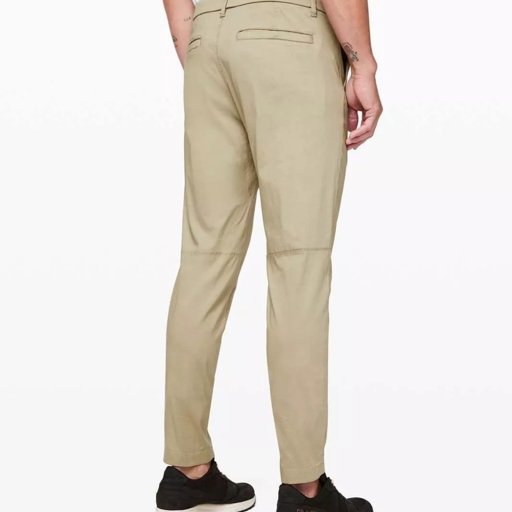 Lululemon Men’s Commission Pants Tofino Sand Khaki Size 40 - Picture 10 of 10
